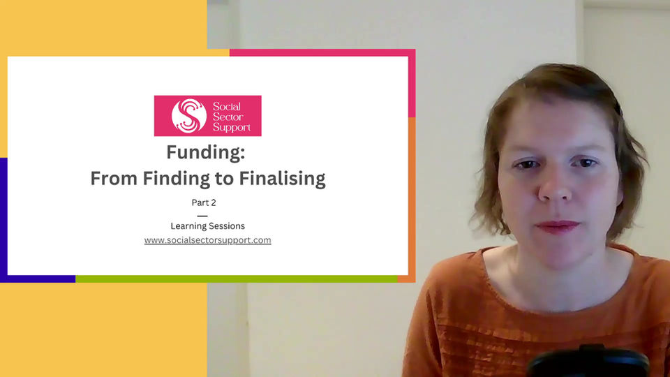 Funding: From Finding to Finalising 2